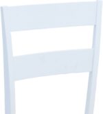 Καρέκλα York pakoworld σε λευκή-φυσική απόχρωση 39.5x47.5x89εκ - Image 6