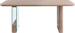 Tραπέζι Faghan pakoworld καφέ mdf 180x90x76εκ - Image 3