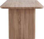 Tραπέζι Faghan pakoworld καφέ mdf 180x90x76εκ - Image 4