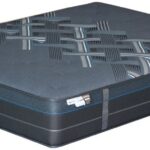 Στρώμα Resty pakoworld pocket spring μονής όψης με ενσωματωμένο ανώστρωμα 32cm 150x200εκ