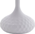 Βοηθητικό τραπέζι Fabron Inart λευκό sintered stone Φ50x52εκ - Image 4