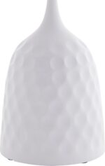 Βοηθητικό τραπέζι Kousien Inart λευκό sintered stone Φ50x60εκ - Image 4