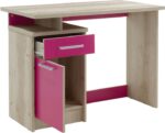 Γραφείο εργασίας Looney pakoworld χρώμα castillo-ροζ 100x55x75εκ - Image 3