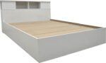 Κρεβάτι OLYMPUS pakoworld σε λευκή απόχρωση 140x200εκ - Image 3