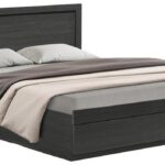 Κρεβάτι Olympus pakoworld με συρτάρι σε wenge απόχρωση 140x200εκ