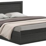 Κρεβάτι Olympus pakoworld με συρτάρι σε wenge απόχρωση 160x200εκ