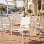 Πολυθρόνα Zacreta pakoworld αλουμίνιο-textilene σε λευκή απόχρωση 56x61x87.5εκ - Image 2