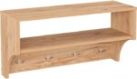 Κρεμάστρα Crosta pakoworld σε oak απόχρωση 80x28x40εκ