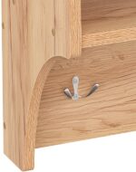 Κρεμάστρα Crosta pakoworld σε oak απόχρωση 80x28x40εκ - Image 3