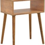 Κομοδίνο Hank pakoworld σε φυσική απόχρωση 45x30x60εκ
