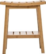 Σκαμπό Dael pakoworld μπαμπού χρώμα φυσικό 39.5x25x46εκ - Image 2