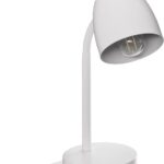 Φωτιστικό γραφείου Lucian pakoworld Ε14 λευκό 18x12,5x31εκ
