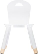 Παιδική καρέκλα Playful pakoworld λευκό 32x31.5x50εκ - Image 2