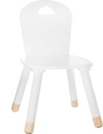 Παιδική καρέκλα Playful pakoworld λευκό 32x31.5x50εκ