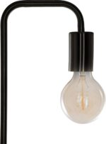 Φωτιστικό δαπέδου Keli pakoworld E27 40W μαύρο Φ20x150εκ - Image 2