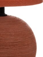 Επιτραπέζιο φωτιστικό PWL-1210 pakoworld Ε14 κεραμικό σε terracotta απόχρωση Φ13x25εκ - Image 2