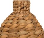 Βάζο Velout pakoworld από υάκινθο σε φυσική απόχρωση Φ18x57εκ - Image 2