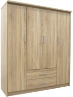 Σετ Κρεβατοκάμαρας Olympus Sonoma με Κρεβάτι 120x200εκ Σετ 4τεμ - Image 3