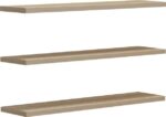 Ραφιέρα τοίχου Divar pakoworld sonoma 60x14.5x1.8εκ