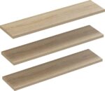 Ραφιέρα τοίχου Divar pakoworld sonoma 60x14.5x1.8εκ - Image 3
