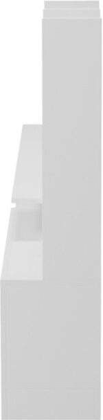 Σύνθετο σαλονιού Seruno pakoworld λευκό 170x25x100εκ - Image 6