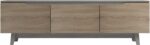 Έπιπλο τηλεόρασης Kasandra pakoworld μπεζ μαρμάρου-sonoma 180x35x48.5εκ - Image 4