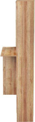 Γραφείο με βιβλιοθήκη Janson pakoworld oak 113.2x40x141.8εκ - Image 6