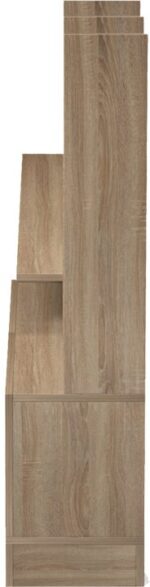 Σύνθετο σαλονιού Seruno pakoworld sonoma 170x25x100εκ - Image 5