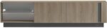 Έπιπλο τηλεόρασης με Led Vario pakoworld sonoma - ανθρακί 185.6x35x45εκ - Image 6