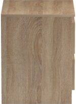 Κομοδίνο Verena pakoworld sonoma-λευκό 40x40x50εκ - Image 5