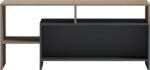 Τραπέζι σαλονιού Consa pakoworld sonoma - ανθρακί 120x60x53.6εκ - Image 3