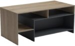 Τραπέζι σαλονιού Consa pakoworld sonoma - ανθρακί 120x60x53.6εκ - Image 5