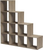 Βιβλιοθήκη Scala pakoworld sonoma 129.5x29x129.5εκ - Image 3