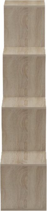 Βιβλιοθήκη Scala pakoworld sonoma 129.5x29x129.5εκ - Image 4