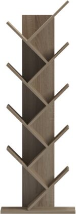 Βιβλιοθήκη Fyllo pakoworld sonoma 50x25x141.5εκ - Image 2