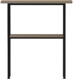 Κονσόλα Solain pakoworld sonoma-μαύρο μέταλλο 79x29x85εκ - Image 3