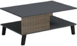 Τραπεζάκι σαλονιού Tuscany pakoworld sonoma-ανθρακί 83x54x34εκ - Image 5