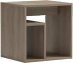 Βοηθητικό τραπέζι Doublo pakoworld sonoma 40x35x40εκ