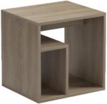 Βοηθητικό τραπέζι Doublo pakoworld sonoma 40x35x40εκ - Image 3