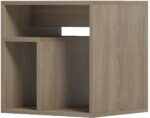 Βοηθητικό τραπέζι Doublo pakoworld sonoma 40x35x40εκ - Image 4
