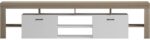 Έπιπλο τηλεόρασης Liner pakoworld sonoma-λευκό 210x40x50εκ - Image 6