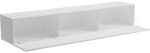 Έπιπλο τηλεόρασης επιτοίχιο με Led Rival pakoworld λευκό 180x35x30εκ - Image 2