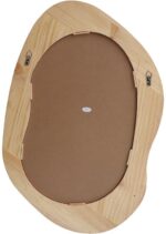 Καθρέπτης οβάλ Enola pakoworld mdf σε φυσική απόχρωση 54x2.5x80εκ - Image 4