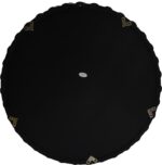Καθρέπτης Specio pakoworld ξύλο σε μαύρη απόχρωση Φ60x4.5εκ - Image 4