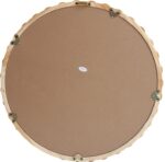 Καθρέπτης Specio pakoworld ξύλο σε φυσική απόχρωση Φ60x4.5εκ - Image 4