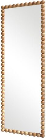 Καθρέπτης Ledalo pakoworld ξύλο σε φυσική απόχρωση 45x4.5x130εκ - Image 3