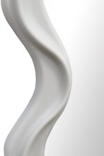 Καθρέπτης Liquid pakoworld pp σε λευκή απόχρωση 26x2.7x39εκ - Image 4
