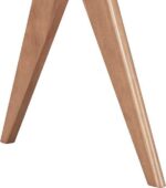 Τραπέζι Winslow pakoworld ξύλο rubberwood σε ανοιχτό καρυδί χρώμα 200x100x75εκ - Image 3