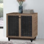 Παπουτσοθήκη-ντουλάπι Ronan pakoworld χρώμα καρυδί 70.5x35x66εκ - Image 3