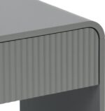 Κομοδίνο Lemperto pakoworld MDF σε γκρι απόχρωση 40x40x53εκ - Image 5
